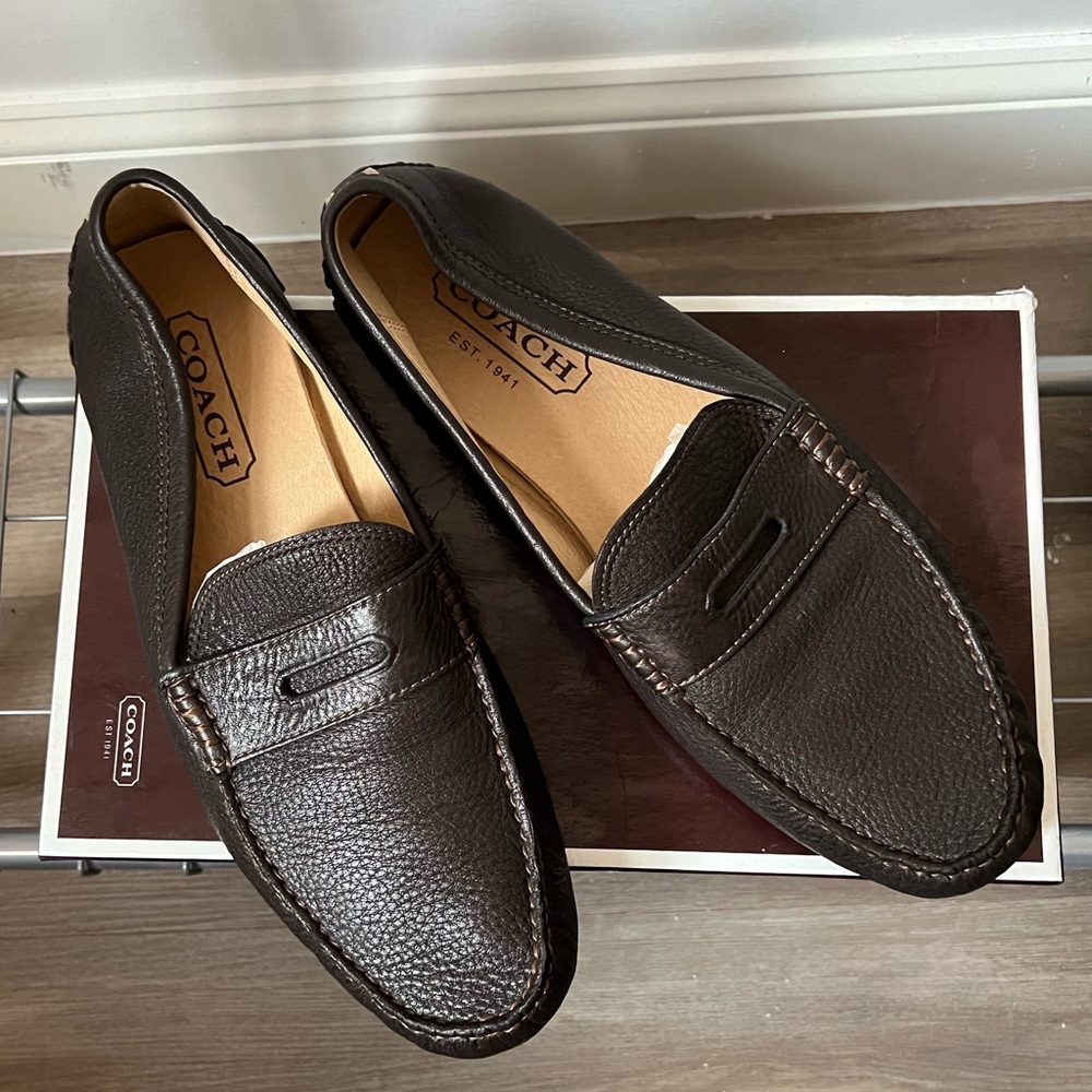 Mens Coach Loafers